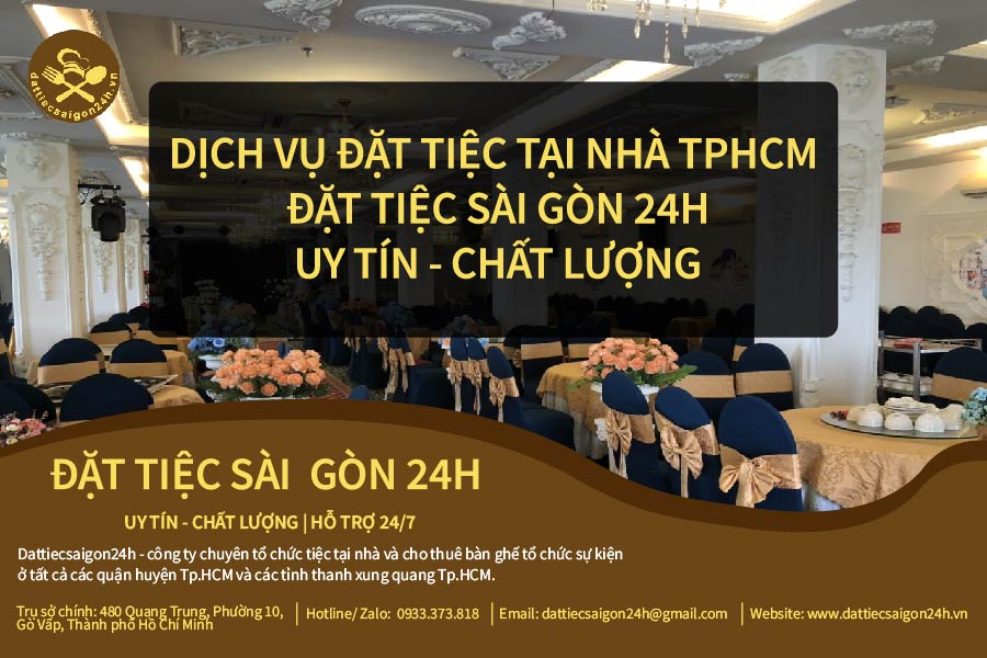 Dịch vụ đặt tiệc tại nhà