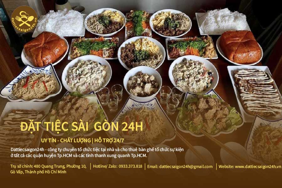 Dịch vụ đặt tiệc tân gia tại nhà TPHCM